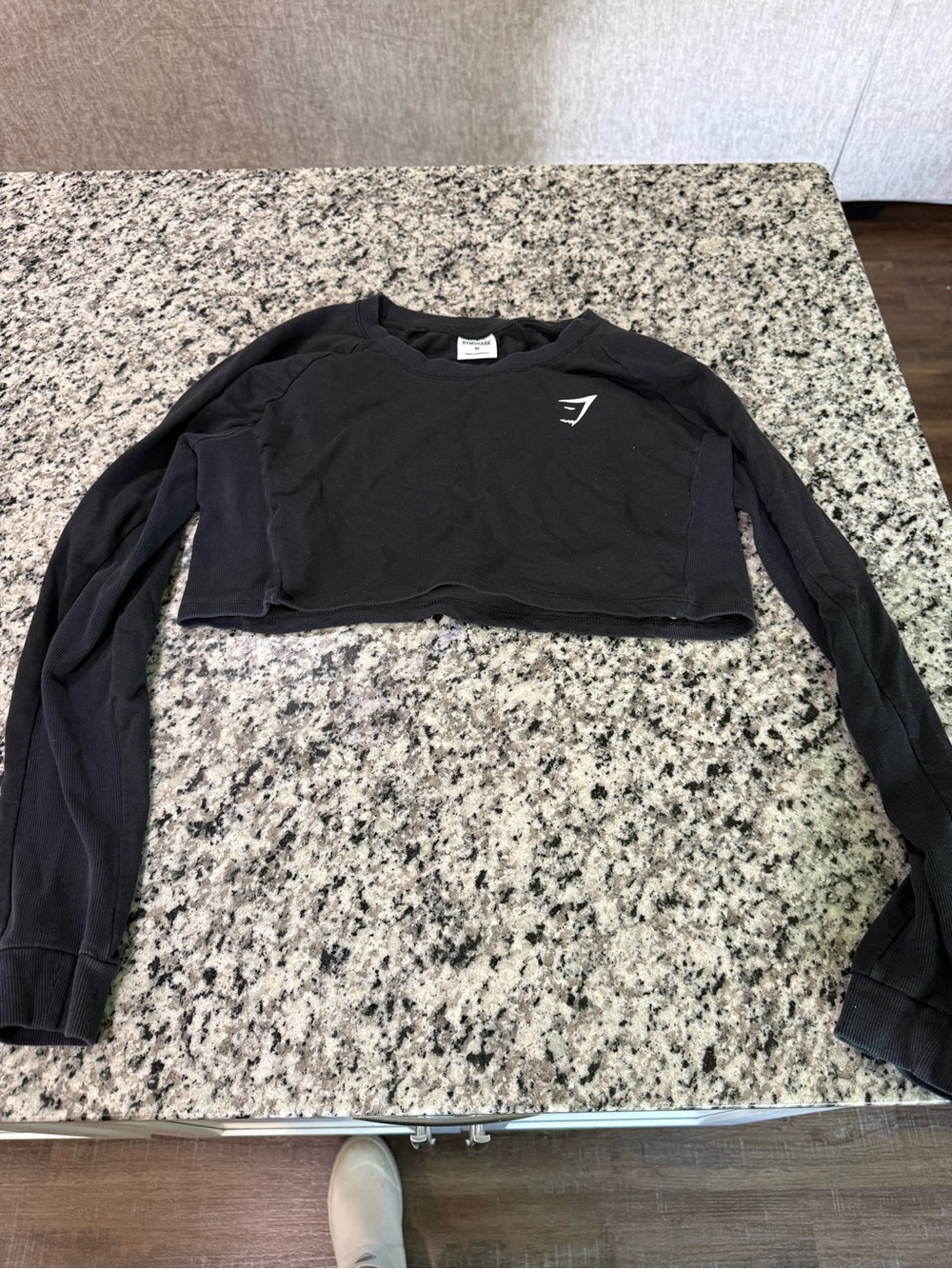 Gymshark Charcoal Crewneck Sweatshirt - Medium